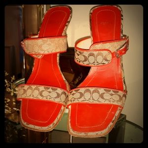 COACH Sandal Heels